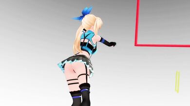 Hentai MMD - [MMD]DEEP BLUE TOWN ~紳士框~ (Hazy)