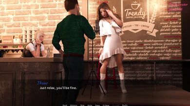 Fetish Locator Week 1 Part 13 (READ ALOUD with in game voice & sounds) Fucking Barista Nora