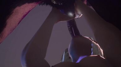 My friend Furry werewolf loves to fuck my mouth | and I love his sperm