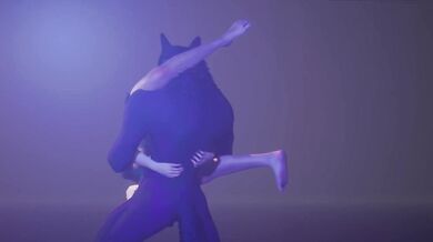 My friend Furry werewolf loves to fuck my mouth | and I love his sperm