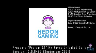 Project QT ( Nutaku ) My Fully Unlocked Rayna Evolution & Event Gallery