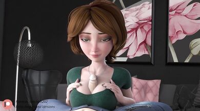 Step Aunt Cass titfuck ( Big Hero 6 )