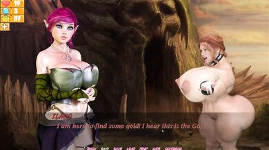 Dungeon Slaves v0.461 - Helping the naked hoe queen