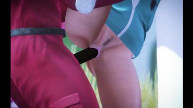 Female Contestant Gets Tight Pussy Fucked by BBC Guard (Squid Game Parody) - Second Life