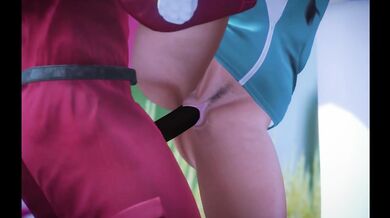 Female Contestant Gets Tight Pussy Fucked by BBC Guard (Squid Game Parody) - Second Life