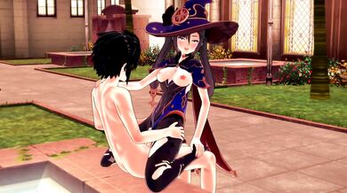 MONA COWGIRL AND DOGGYSTYLE GENSHIN IMPACT (3D HENTAI)