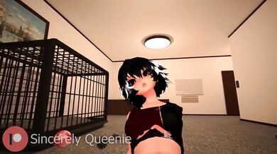 FUTANARI Personal Trainer Stretching till she moans (ANAL) VRChat