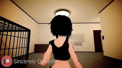 FUTANARI Personal Trainer Stretching till she moans (ANAL) VRChat