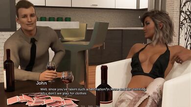 The Adventurous Couple:Playing Strip Poker With His Wife and Her Boyfriend-S2E32