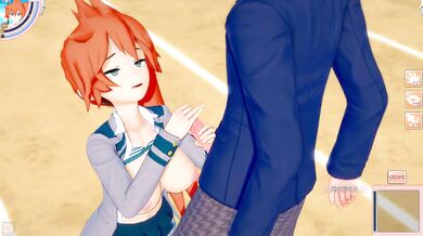 [Hentai Game Koikatsu! ]Have sex with Big tits My Hero Academia Itsuka Kendo.3DCG Erotic Anime Video