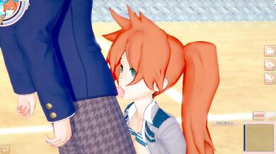 [Hentai Game Koikatsu! ]Have sex with Big tits My Hero Academia Itsuka Kendo.3DCG Erotic Anime Video