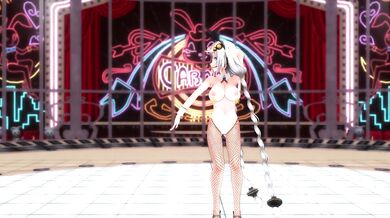 Hentai MMD - Snapping 紲星あかり 日燒逆バニー (Hazy)