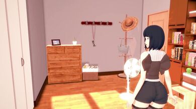 Mommy Hinata Uzumaki Takes A Well Deserved Break