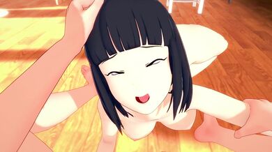 Mommy Hinata Uzumaki Takes A Well Deserved Break