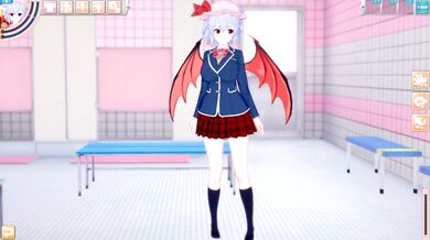 [Hentai Game Koikatsu! ]Have sex with Touhou Big tits Remilia. 3DCG Erotic Anime Video.