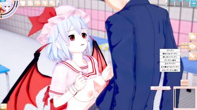 [Hentai Game Koikatsu! ]Have sex with Touhou Big tits Remilia. 3DCG Erotic Anime Video.
