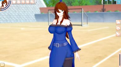 [Hentai Game Koikatsu! ]Have sex with Big tits Naruto Mei Terumi.3DCG Erotic Anime Video.