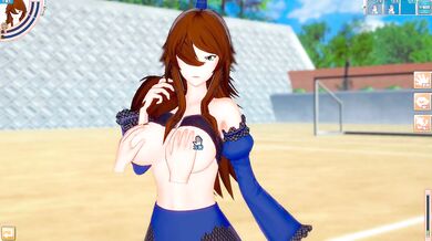 [Hentai Game Koikatsu! ]Have sex with Big tits Naruto Mei Terumi.3DCG Erotic Anime Video.