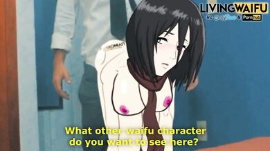 MIKASA Ackerman ATTACK ON TITAN Real World HENTAI Big Japanese ANIME Ass Cosplay Shingeki no Kyojin