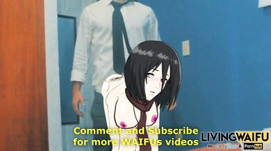 MIKASA Ackerman ATTACK ON TITAN Real World HENTAI Big Japanese ANIME Ass Cosplay Shingeki no Kyojin