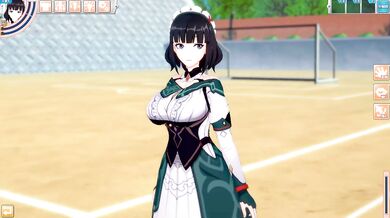 [Hentai Game Koikatsu! ]Have sex with Big tits Genshin Impact Katheryne.3DCG Erotic Anime Video.