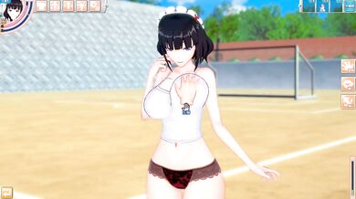 [Hentai Game Koikatsu! ]Have sex with Big tits Genshin Impact Katheryne.3DCG Erotic Anime Video.