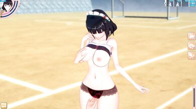 [Hentai Game Koikatsu! ]Have sex with Big tits Genshin Impact Katheryne.3DCG Erotic Anime Video.