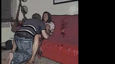 Early Cartoon Video of Agness and Brett's Love Happening