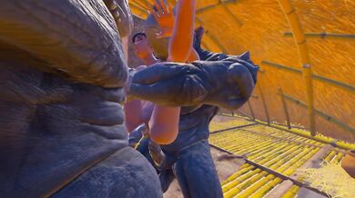 Two Furry Alien Fuck My Wife Double Anal