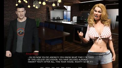 Angelica’s Temptation:Wife Wants To Cheat Her Husband, Becouse He Lost All The Money-Ep2
