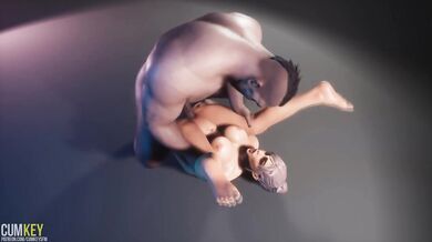 Cutie Fucks Huge Cocks | Big Cock | 3D Porn Wild Life #JackOChallenge
