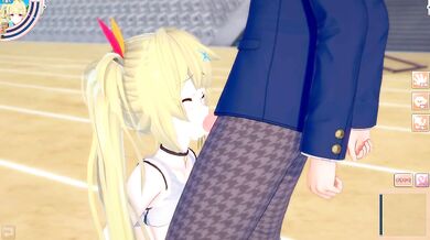 [Hentai Game Koikatsu! ]Have sex with Big tits Vtuber Hoshikawa Sara.3DCG Erotic Anime Video.