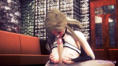 Genshin Impact Hentai - POV Lisa boobjob and is fucked