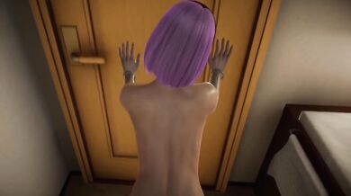 Sakura haruno stays babysitting, but ... she enters the bathroom by mistake ...
