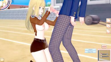 [Hentai Game Koikatsu! ]Have sex with Big tits Attack on Titan Historia Reiss.3DCG Erotic AnimeVideo