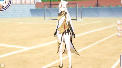 [Hentai Game Koikatsu! ]Have sex with Big tits Genshin Impact Ninguang.3DCG Erotic Anime Video.