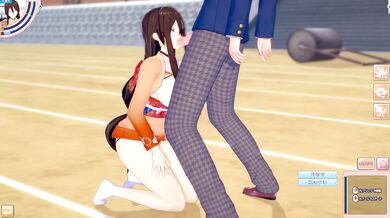 [Hentai Game Koikatsu! ]Have sex with Big tits Naruto,Boruto Hanabi Hyūga.3DCG Erotic Anime Video.