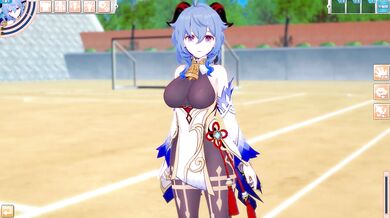 [Hentai Game Koikatsu! ]Have sex with Big tits Genshin Impact Ganyu.3DCG Erotic Anime Video.