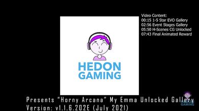 Horny Arcana ( EroGames & Nutaku ) My Fully Unlocked Emma Evolution & Event Gallery