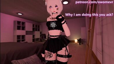 Yandere ties you up and fucks you Fantasy JOI [POV, ASMR, VRchat erp, 3D Hentai, Vtuber] Preview