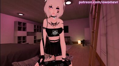 Yandere ties you up and fucks you Fantasy JOI [POV, ASMR, VRchat erp, 3D Hentai, Vtuber] Preview