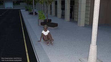 Giantess in the city. Free version