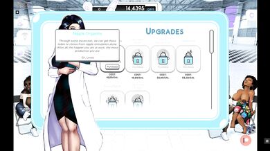 Gallons Galls [Hentai game] Malking management sex game with huge growing tits