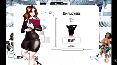 Gallons Galls [Hentai game] Malking management sex game with huge growing tits