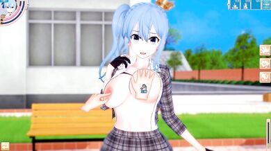 [Hentai Game Koikatsu! ]Have sex with Big tits Vtuber Hoshimachi Suisei.3DCG Erotic Anime Video.