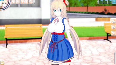 [Hentai Game Koikatsu! ]Have sex with Big tits Vtuber Akai Haato.3DCG Erotic Anime Video.