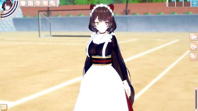 [Hentai Game Koikatsu! ]Have sex with Big tits Vtuber Inui Toko.3DCG Erotic Anime Video.