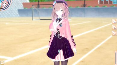 [Hentai Game Koikatsu! ]Have sex with Big tits Vtuber Suzuhara Lulu.3DCG Erotic Anime Video.