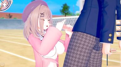 [Hentai Game Koikatsu! ]Have sex with Big tits Vtuber Suzuhara Lulu.3DCG Erotic Anime Video.