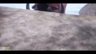 Minotaur vs Horny girl | Big Cock Monster | 3D Porn Wild Life